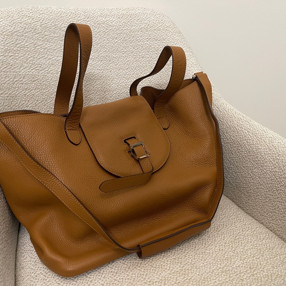 Brand New Meli Melo Thela Tan Tote